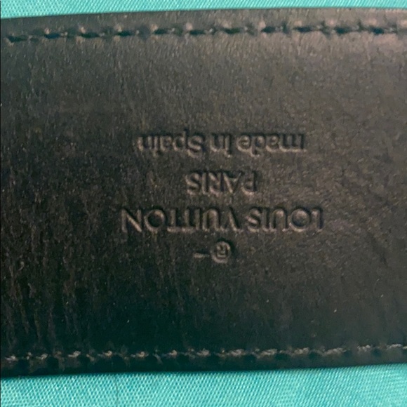 Louis  Vuitton belt original print LV logo - Picture 4 of 4